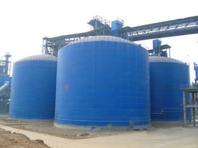 涪陵水泥钢板库改造