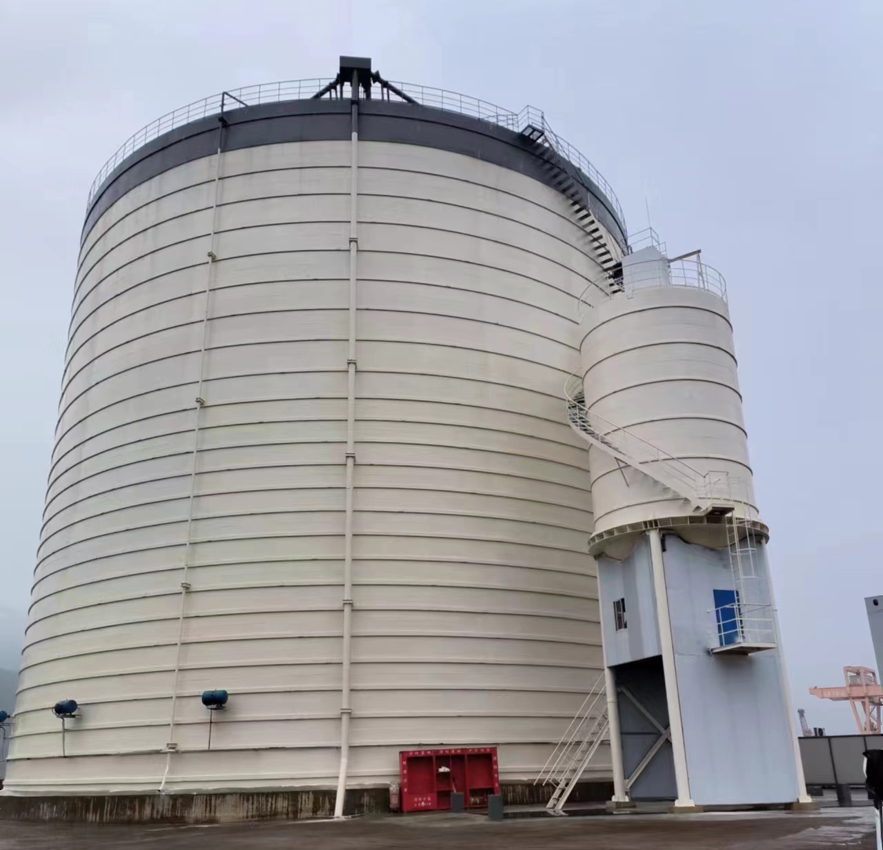 涪陵10万吨水泥钢板库