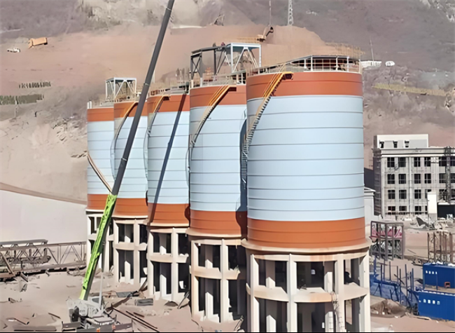 涪陵高架钢板仓