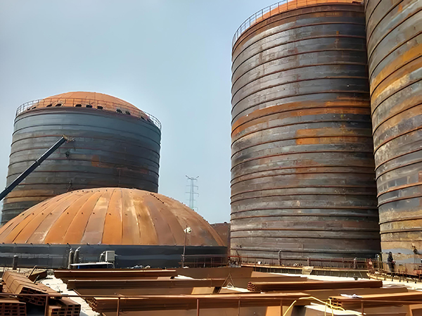 涪陵焦粉钢板仓